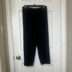 Aritzia The Group by Babaton Black Ribbed Knit Pant